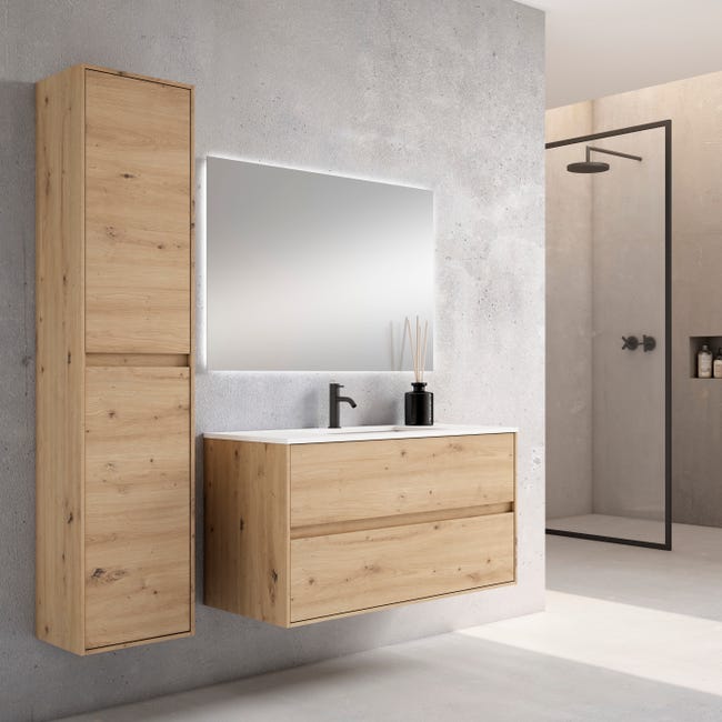 Vanity Nordic Roble 90